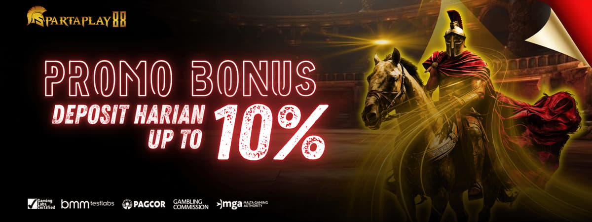 PROMO BONUS 10% Banner