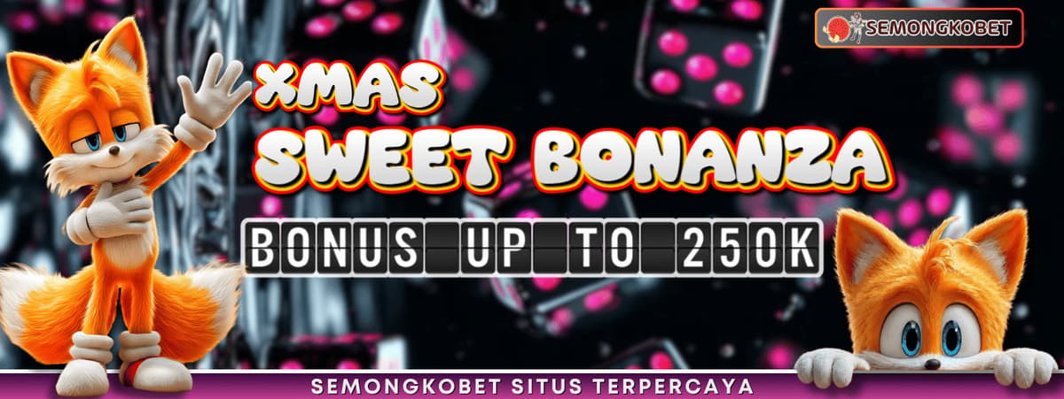Promo EXTRA BONUS SWEET BONANZA X-MAS