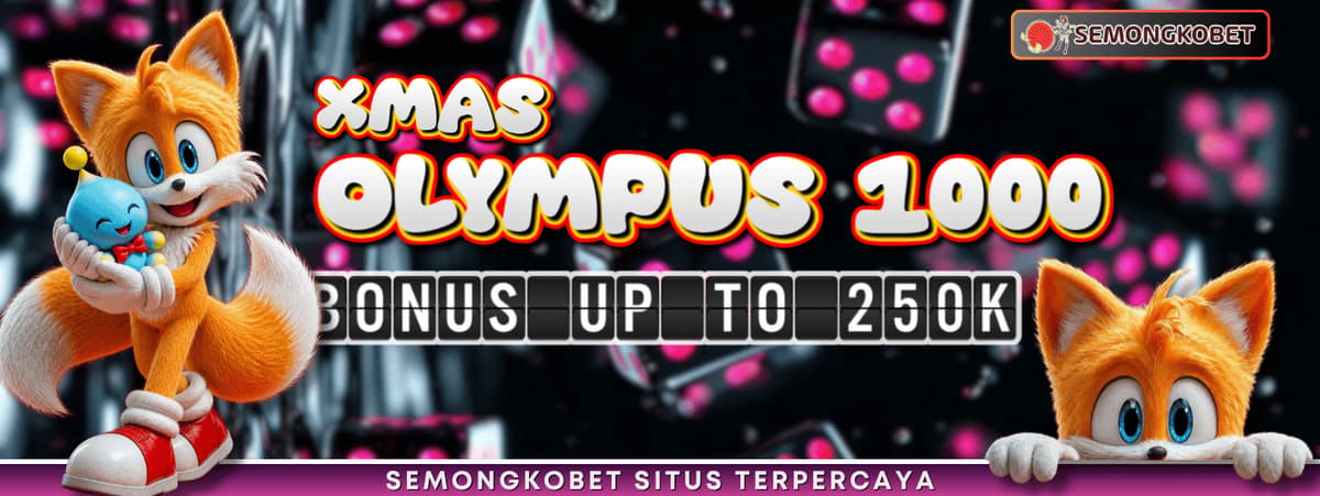 Promo EXTRA BONUS GATES OF OLYMPUS X-MAS 1000