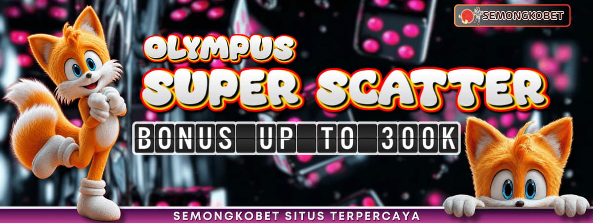 Promo BONUS GATES OF OLYMPUS SUPER SCATTER