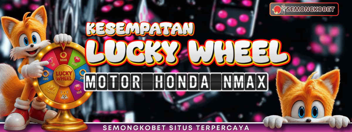 Promo LUCKYWHEEL MENANGKAN MOTOR HONDA!