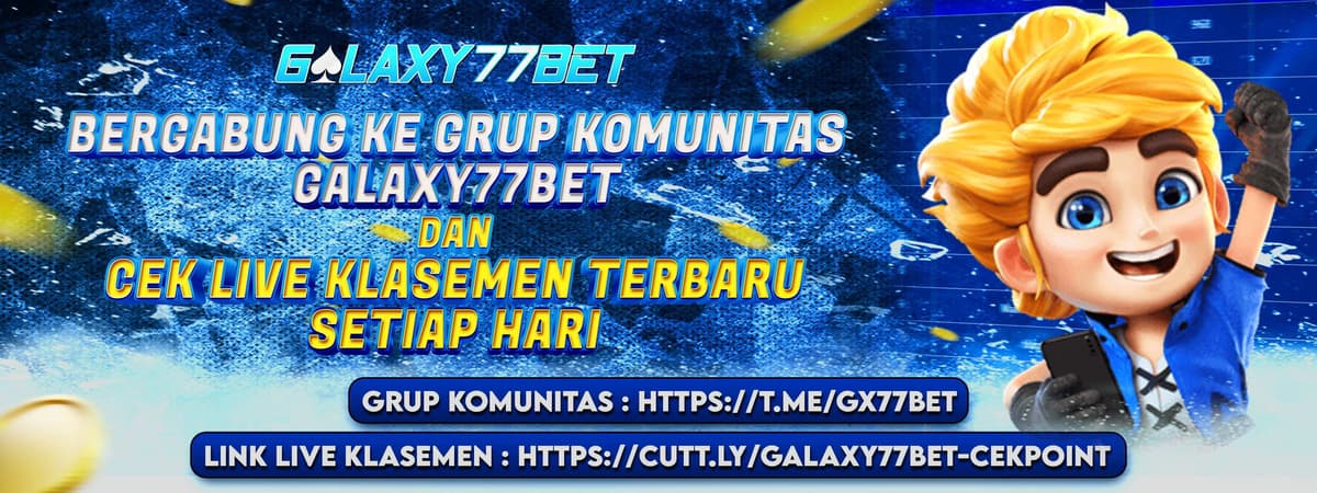 KOMUNITAS & LIVE KLASEMEN Banner