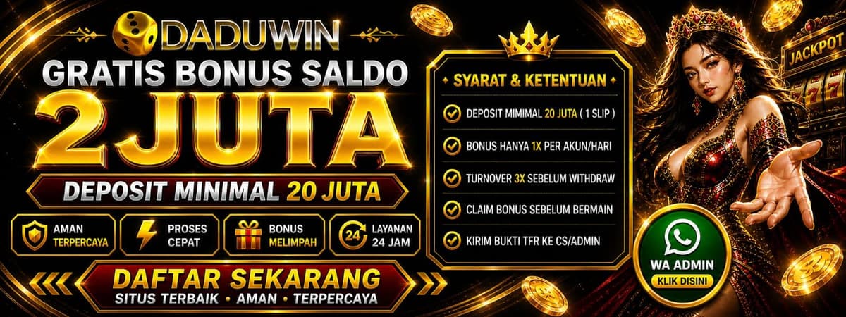 Free Saldo 2Juta Banner