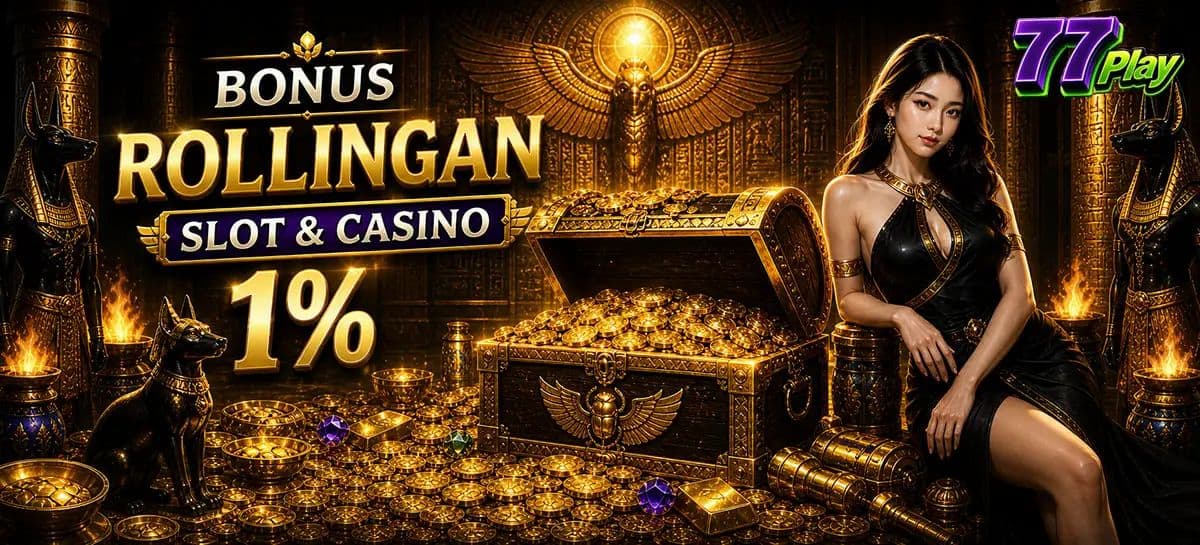 Promo Bonus Rollingan Mingguan 1%