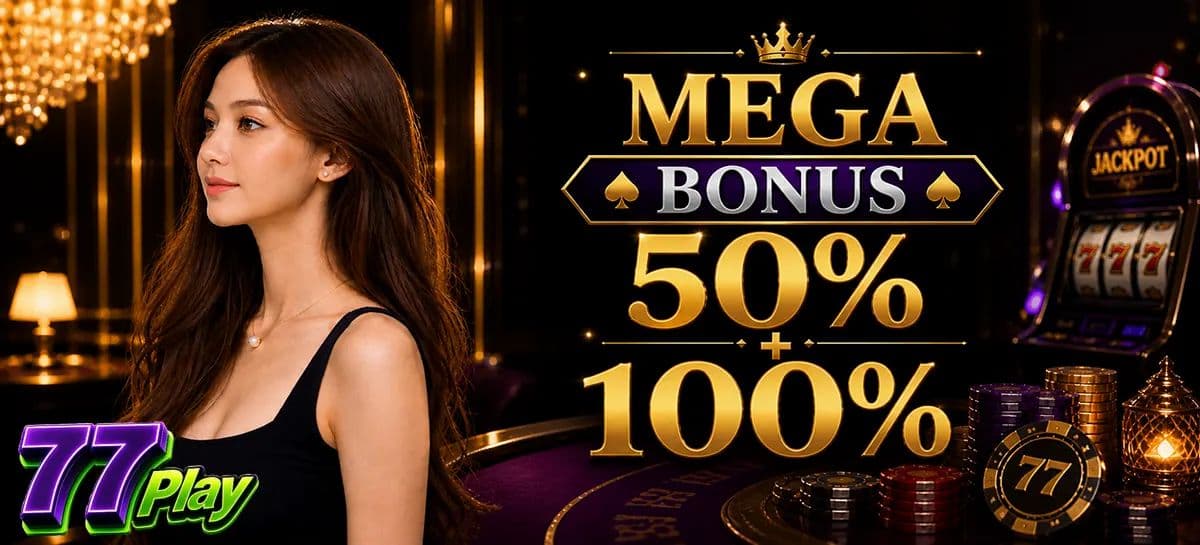 Promo Mega Bonus Member Baru 50%+100%