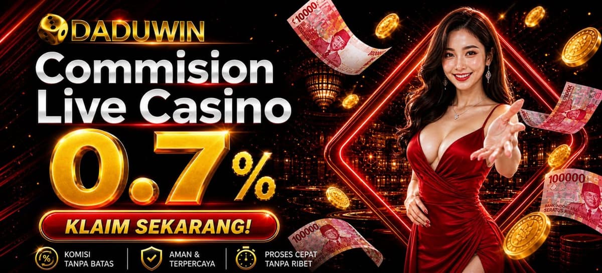 Promo BONUS COMMISSION LIVE CASINO