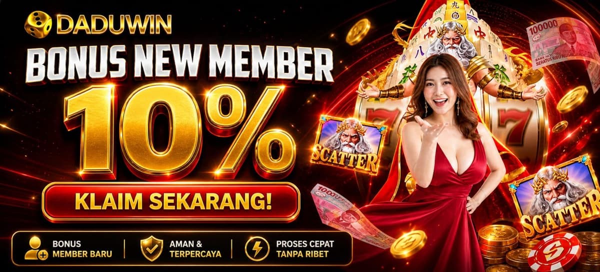 Promo NEW MEMBER BONUS 10% 