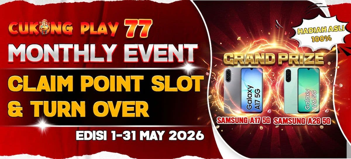MONTHLY EVENT SPECIAL CUKONGPLAY77