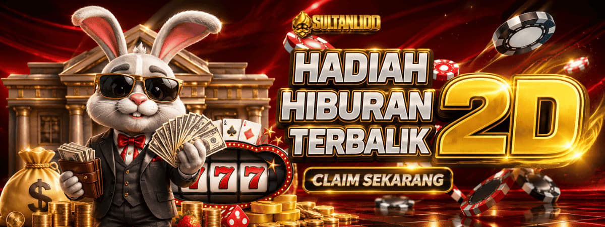 HADIAH Hiburan 2D Terbalik Banner