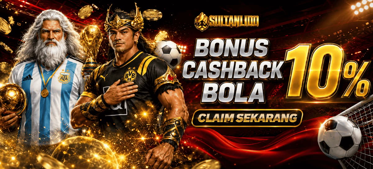 Cashback Mingguan Judi Bola Online 10%