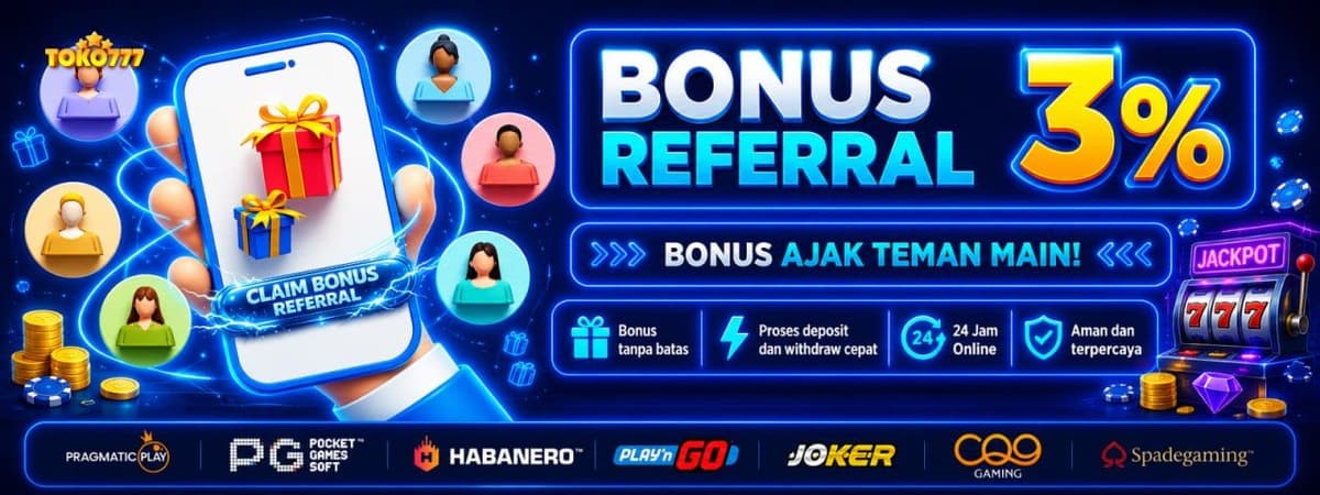 Promo BONUS REFERRAL SEUMUR HIDUP!