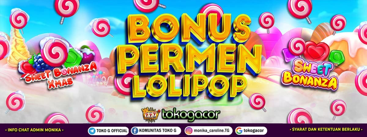 BONUS PERMEN LOLIPOP Banner
