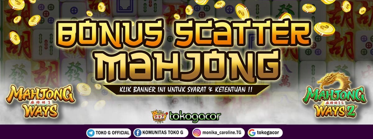 BONUS SCATTER MAHJONG Banner