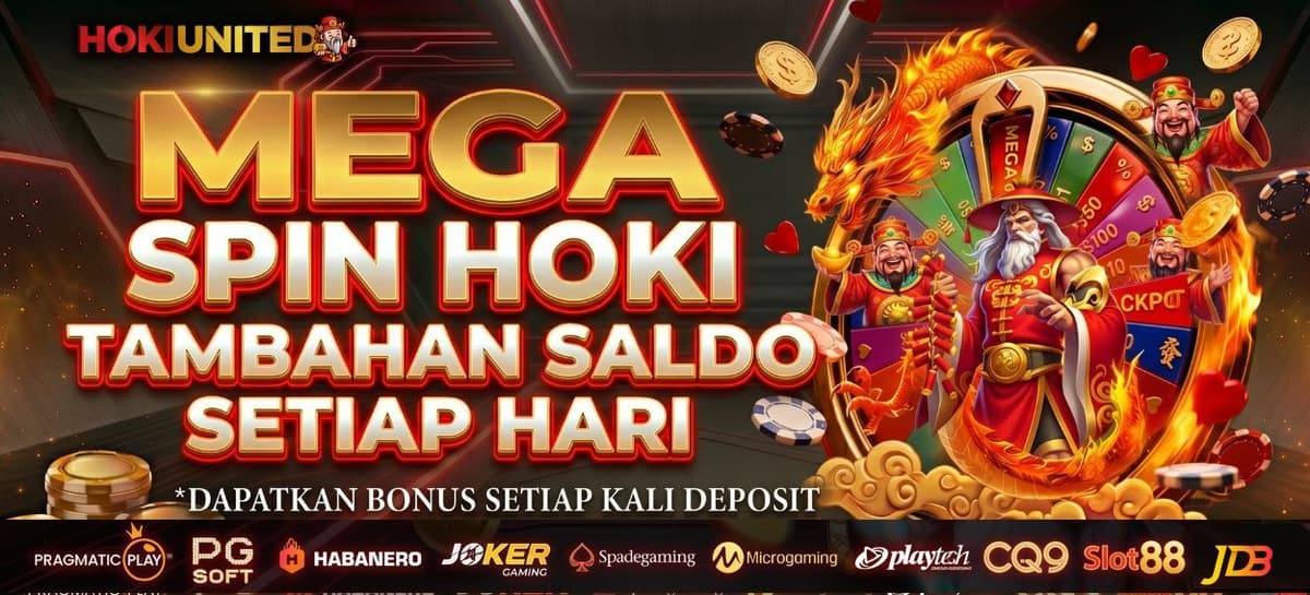 Promo MEGA SPIN  HOKI SALDO TAMBAHAN SETIAP HARI