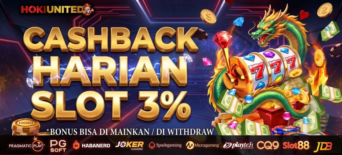Promo CASHBACK HARIAN SLOT 5%