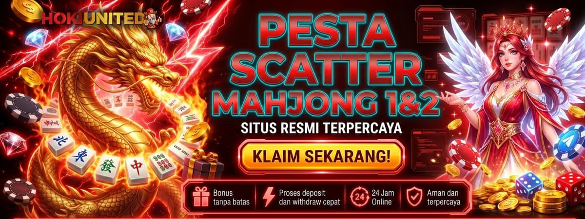 PESTA SCATTER MAHJONG WAYS 1 & 2 Banner