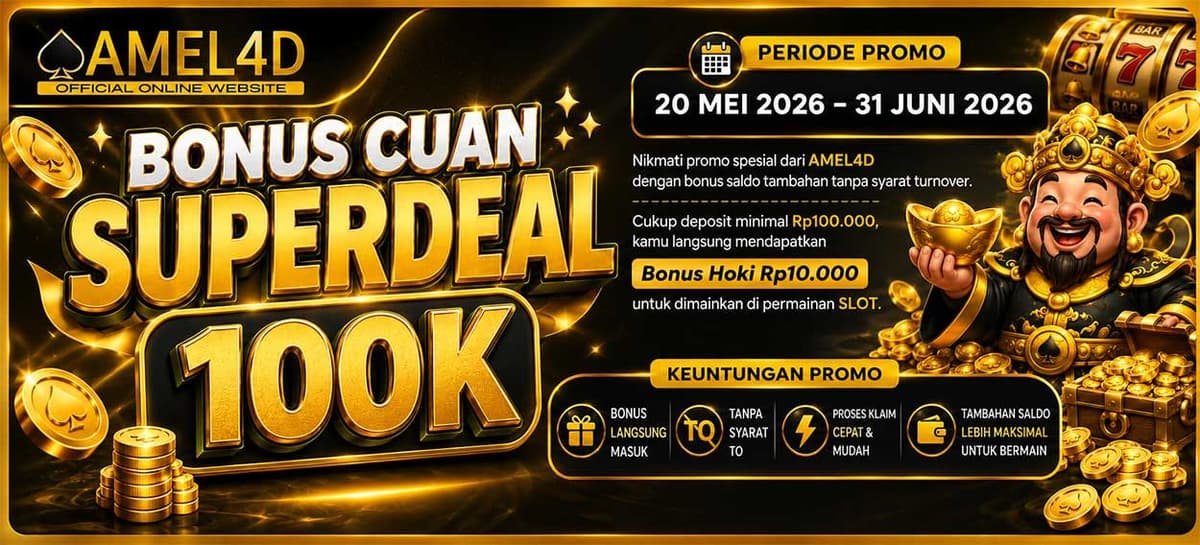 BONUS CUAN SUPERDEAL 100K