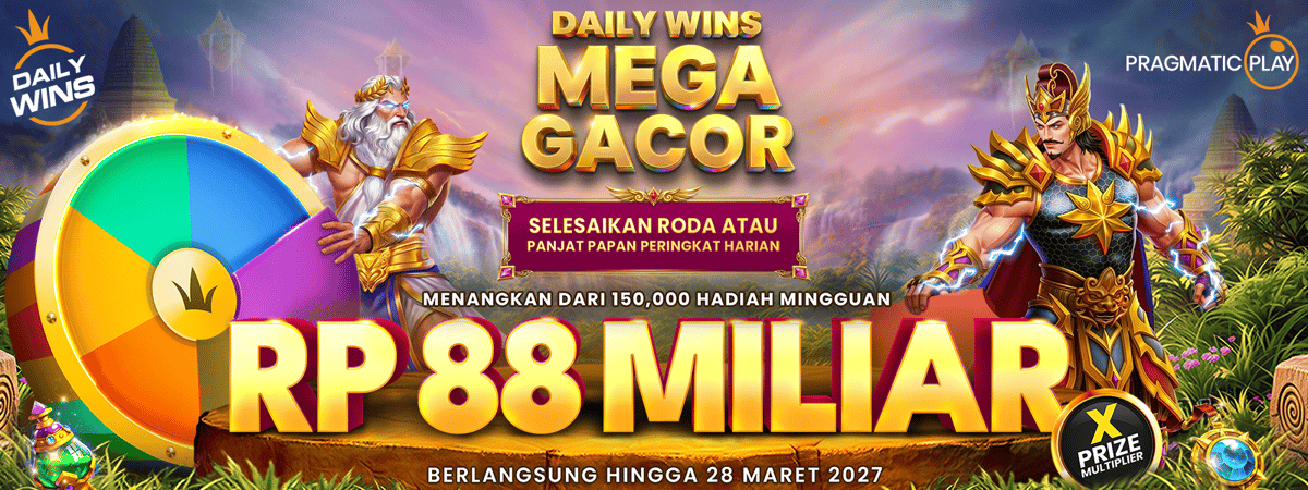 Pragmatic Play - Daily Wins Mega Gacor Season 4 Level 3 Banner