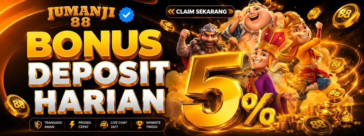 Promo BONUS DEPOSIT HARIAN 5%