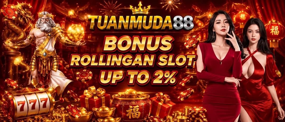 Bonus rollingan slot Banner
