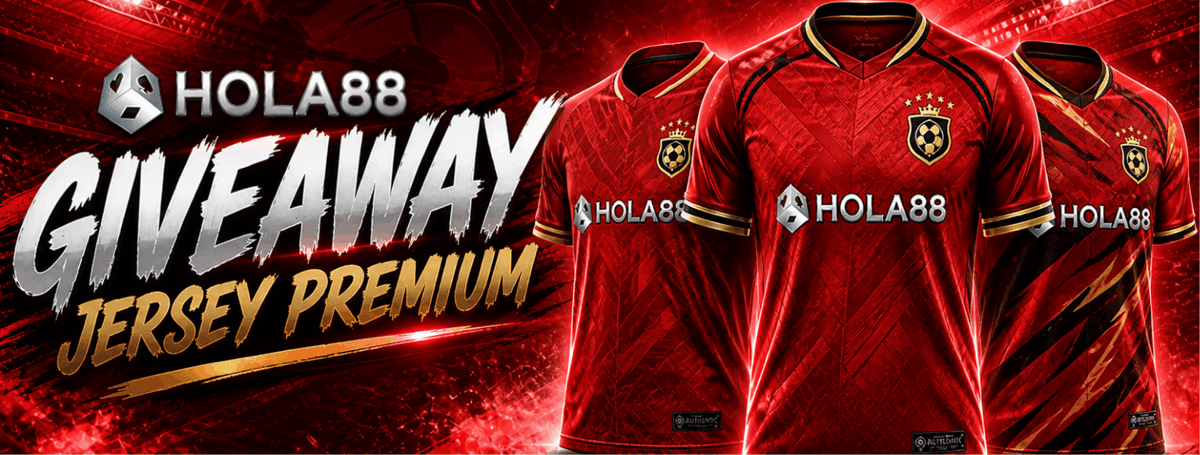 Giveaway Jersey Premium HOLA88 Banner