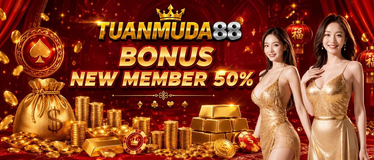 Promo BONUS NEW MEMBER 50 %