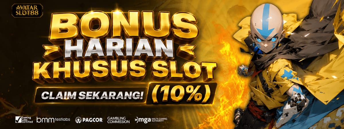 Promo BONUS DEPOSIT HARIAN 10% SLOT