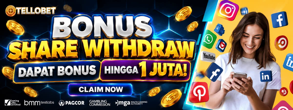 Promo SPECIAL BONUS SHARE YOUR WITHDRAW OTELLOBET