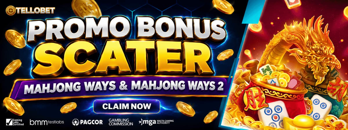 Promo BONUS SCATTER (KHUSUS MAHJONG WAYS 1&2)