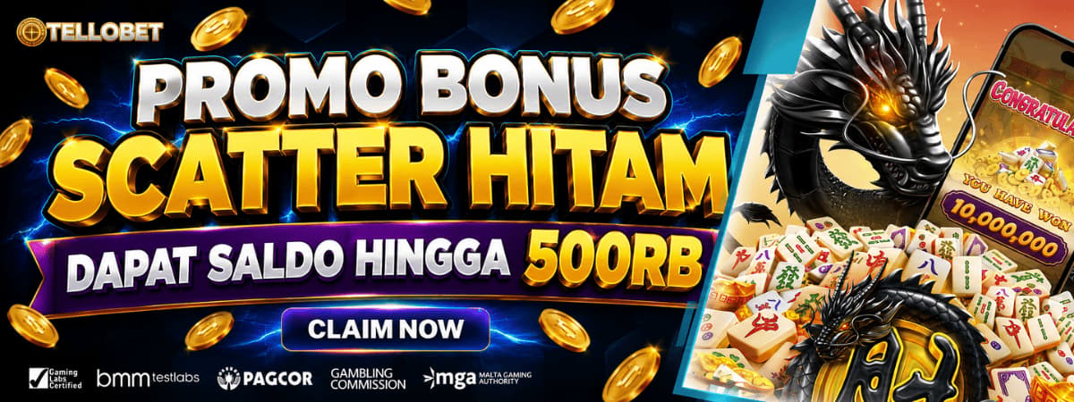 Promo PROMO BONUS BLACK SCATTER