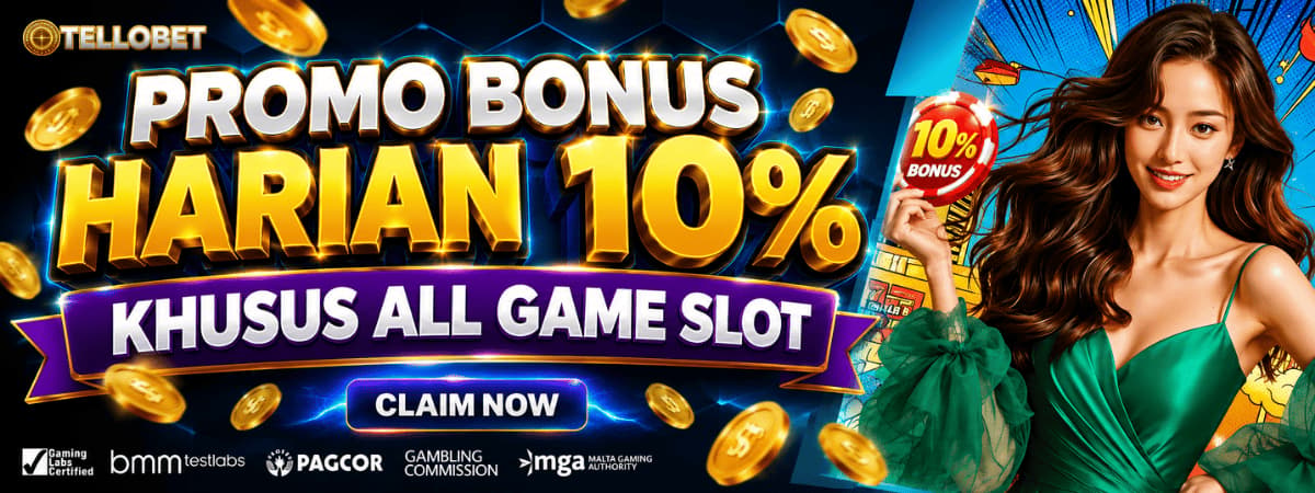 Promo BONUS DEPOSIT HARIAN 10%
