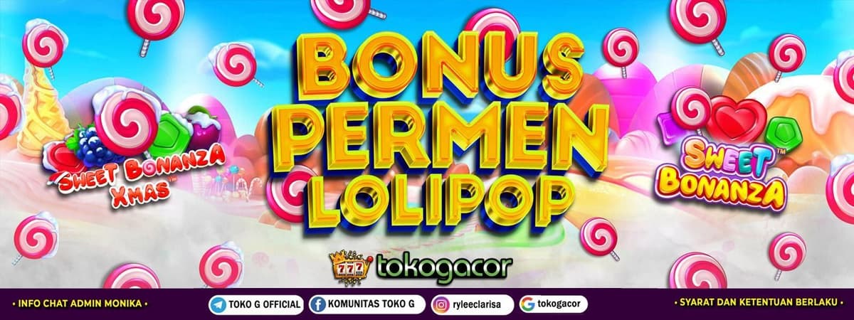 BONUS PERMEN LOLIPOP Banner