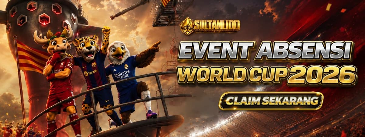 EVENT ABSENSI PIALA DUNIA 2026 SULTANLIDO Banner