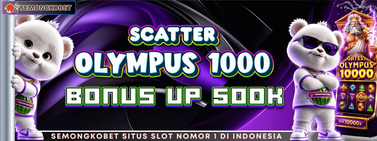 Promo EXTRA BONUS 5-6 SCATTER GATES OLYMPUS 1000