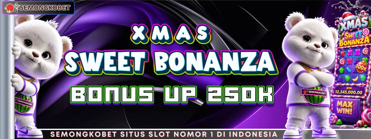 Promo EXTRA BONUS SWEET BONANZA X-MAS