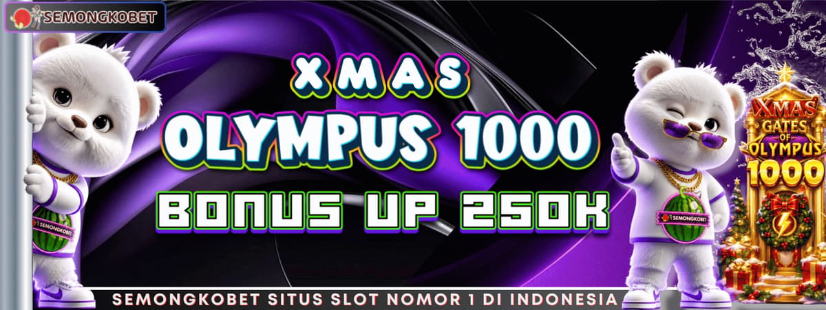 Promo EXTRA BONUS GATES OF OLYMPUS X-MAS 1000