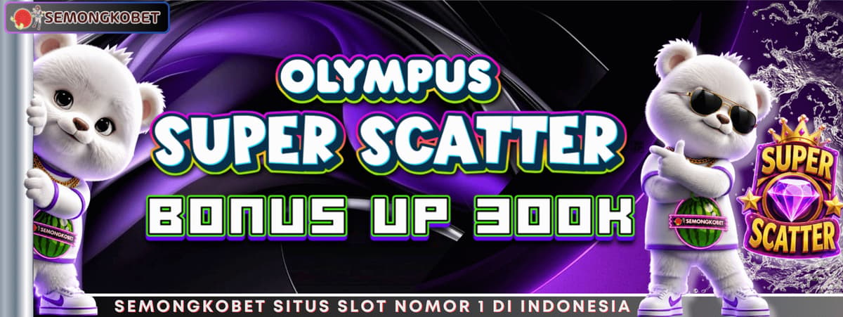 Promo BONUS GATES OF OLYMPUS SUPER SCATTER