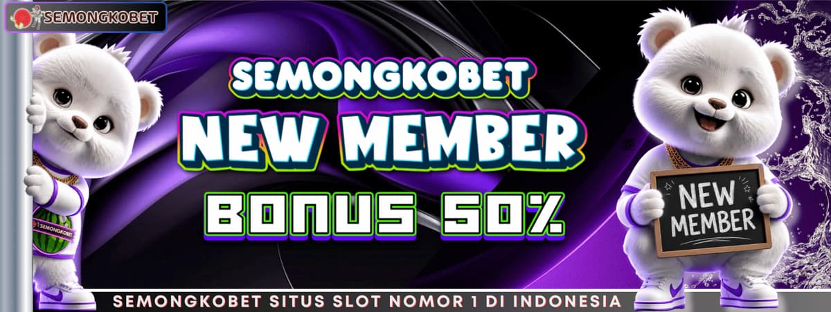 Promo WELCOME BONUS 50% Khusus New Member