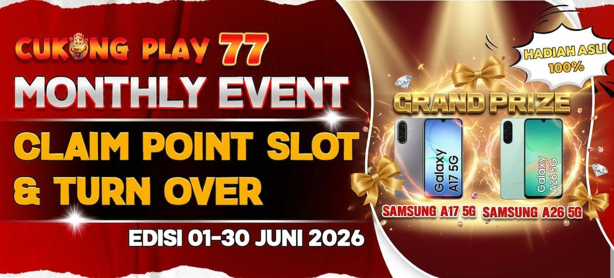 MONTHLY EVENT SPECIAL CUKONGPLAY77