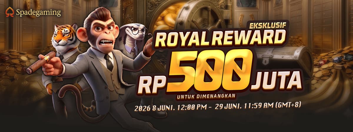 Spade Gaming - Royal Rewards Banner