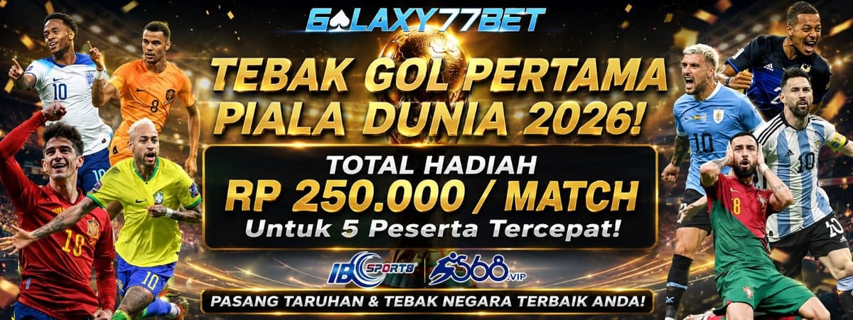 TEBAK GOL PERTAMA Banner