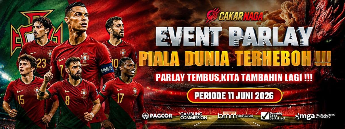 EVENT PARLAY PIALA DUNIA TERHEBOH !!!