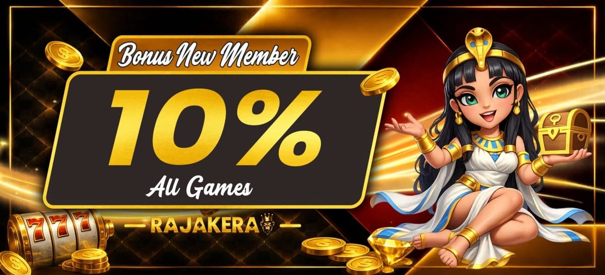 Promo Bonus New Member All Games 10%