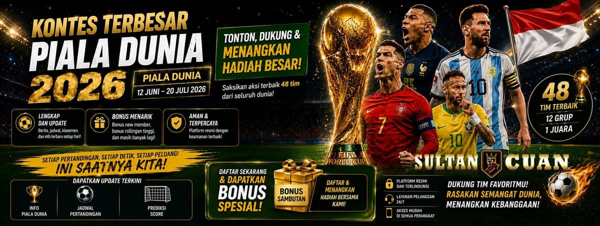PIALA DUNIA 2026 Banner