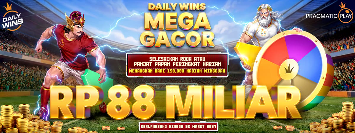 Pragmatic Play - DAILY WINS MEGA GACOR LEVEL 4 KICKS OFF Banner
