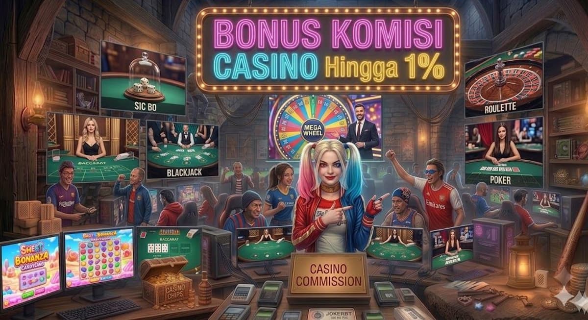 Promo Bonus Comission Casino Up To 1%