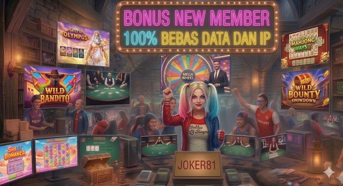 Promo Bonus New Member 100% BEBAS IP