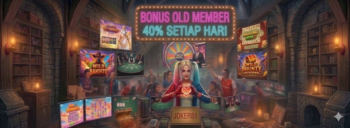 BONUS OLD MEMBER 40% Banner