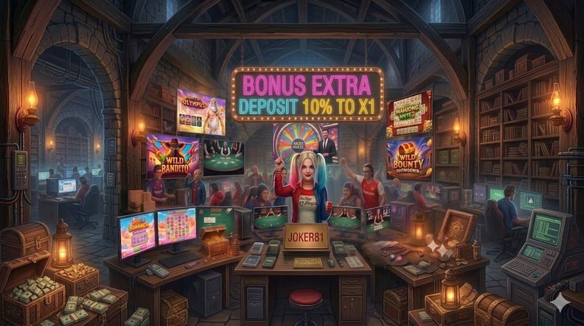 BONUS EXTRA DEPOSIT 10% Banner