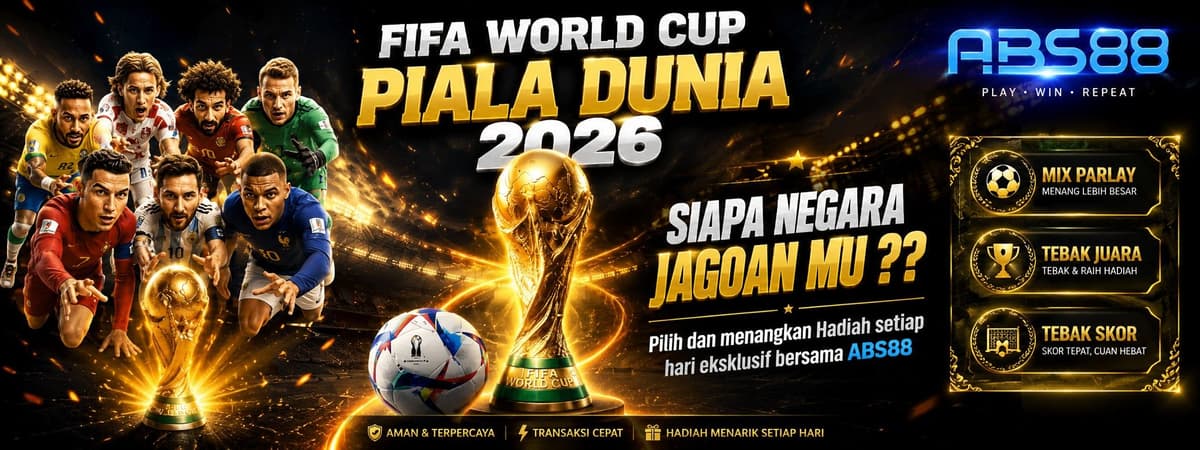 JADWAL PERTANDINGAN PIALA DUNIA 2026 Banner
